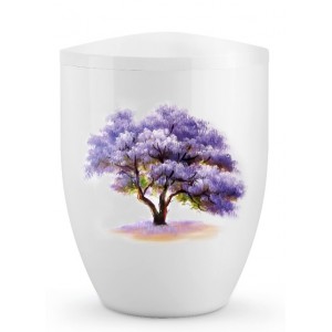 Biodegradable Cremation Ashes Urn – Tree of Life Edition – Paulownia in Full Bloom